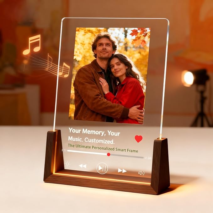 Frame Anniversary Music Plaque