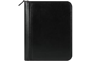 Signature Binder, Classy Leather Zipper Binder For Planners By FranklinCovey