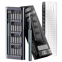 27-in-1 Precision Screwdriver Set Professional Mini Repair Tool Kit with Magnetic Drivers for Macbook Laptop Phone Watch Glasses