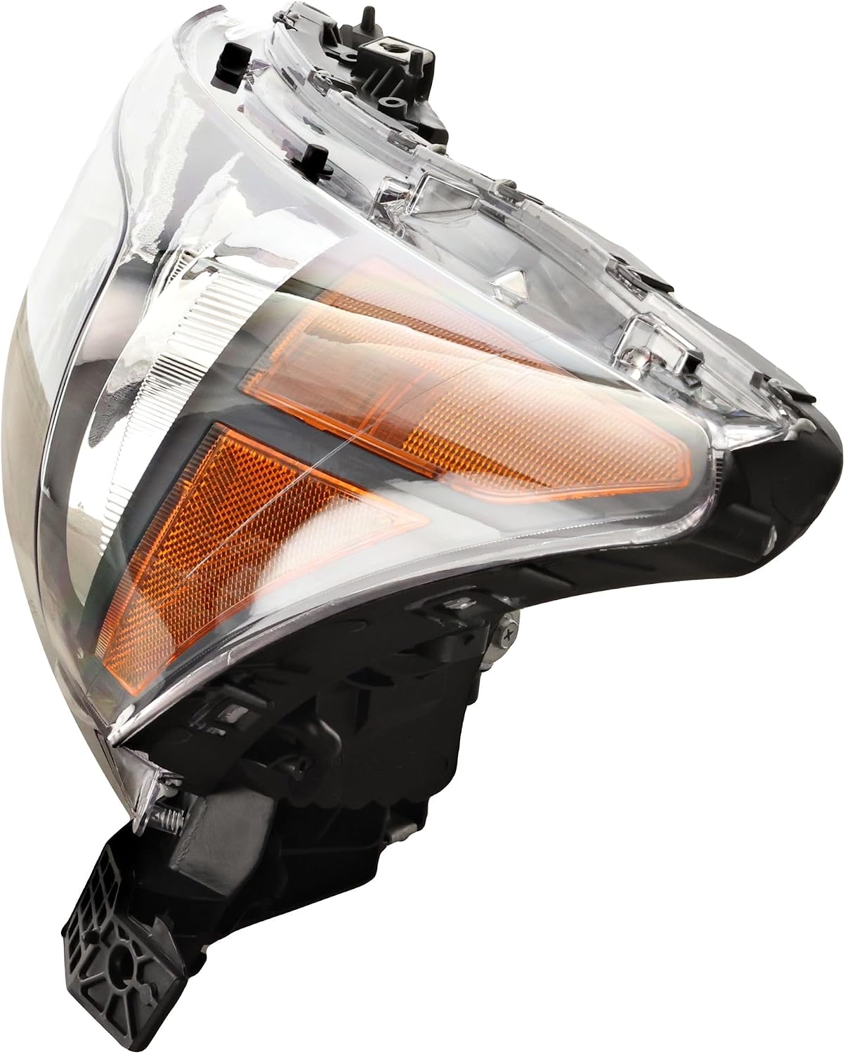 Compatible with 08-12 Accord Sedan Front Halogen Headlight Headlamp Head Light Lamp with Bulb Left Driver Side