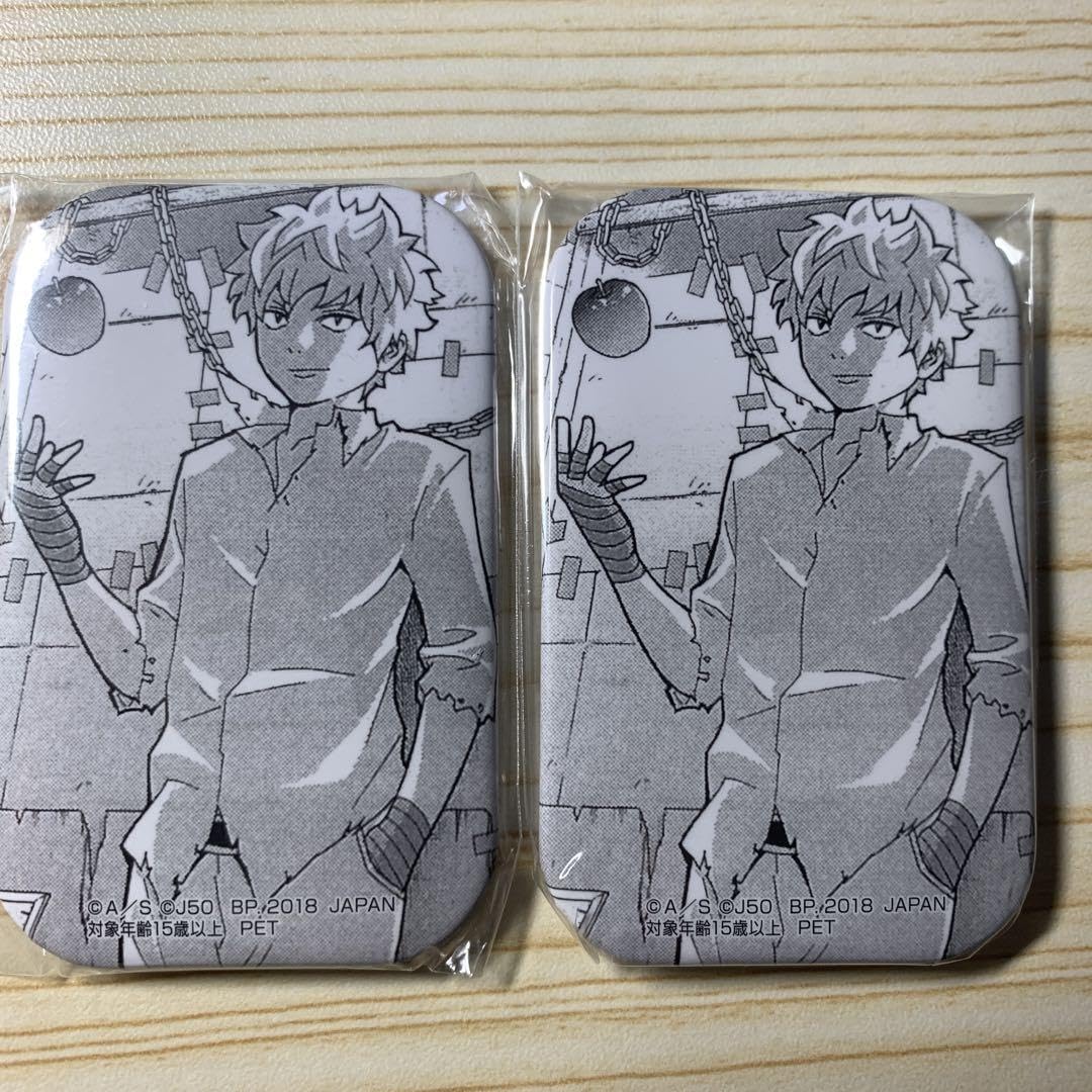 Amazon | 斉木楠雄のΨ難 海藤瞬 ジャンプ50周年限定 スクエア缶バッジ