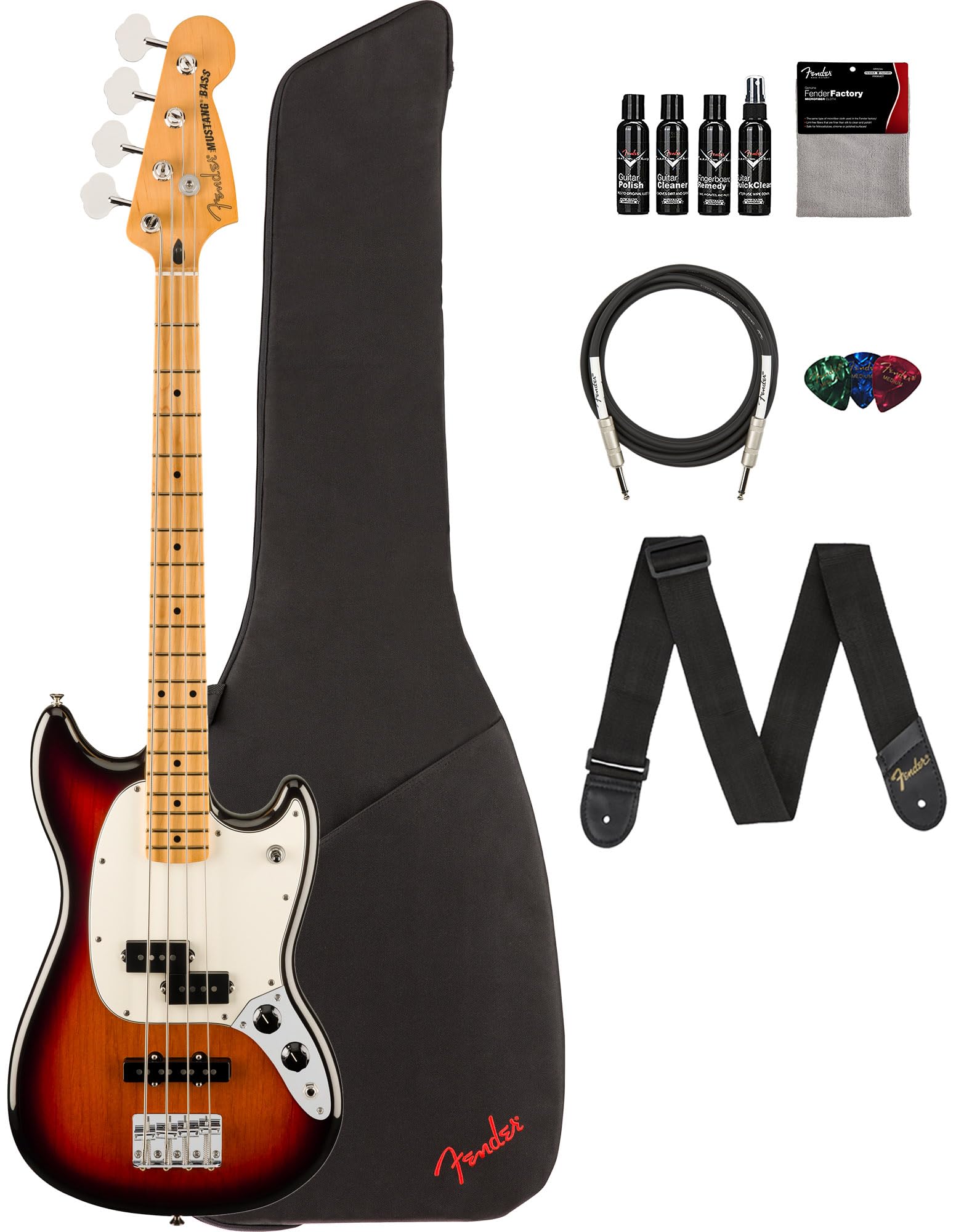 【美品】Fender Player Mustang Bass PJ Fender Player Mustang Bass PJ Review - Bass Musician