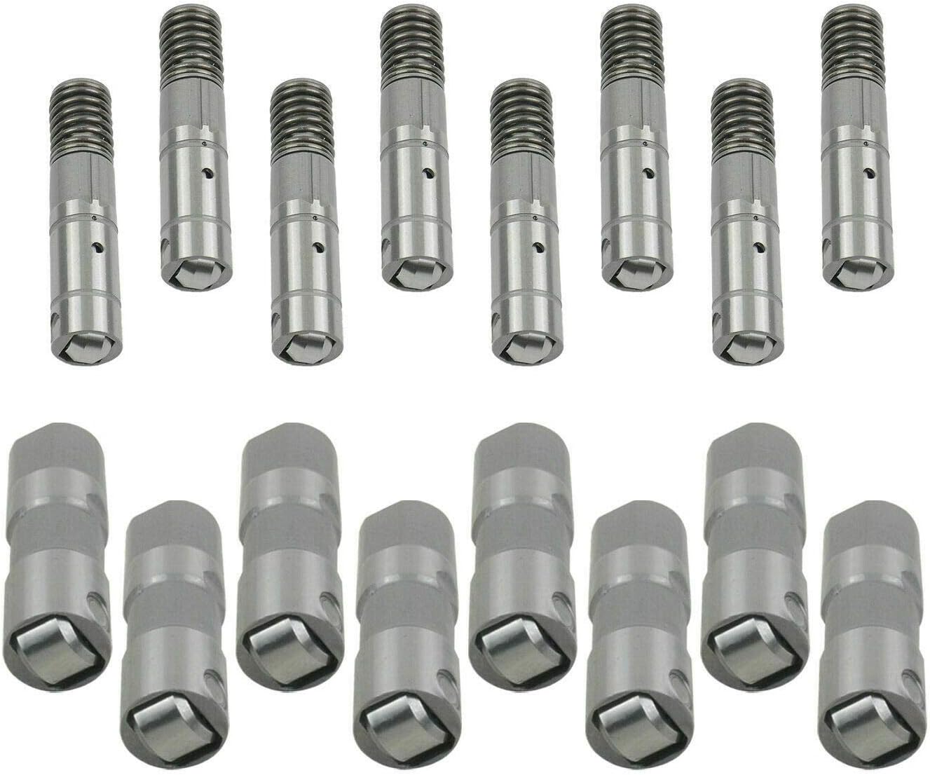 16 Roller Valve Lifters Kits (8× LS1 LS2 LS6 LS7 + 8× AFM DOD) Replacement for Chevy GMC 5.3L 17122490 17120735 12639516 12571595