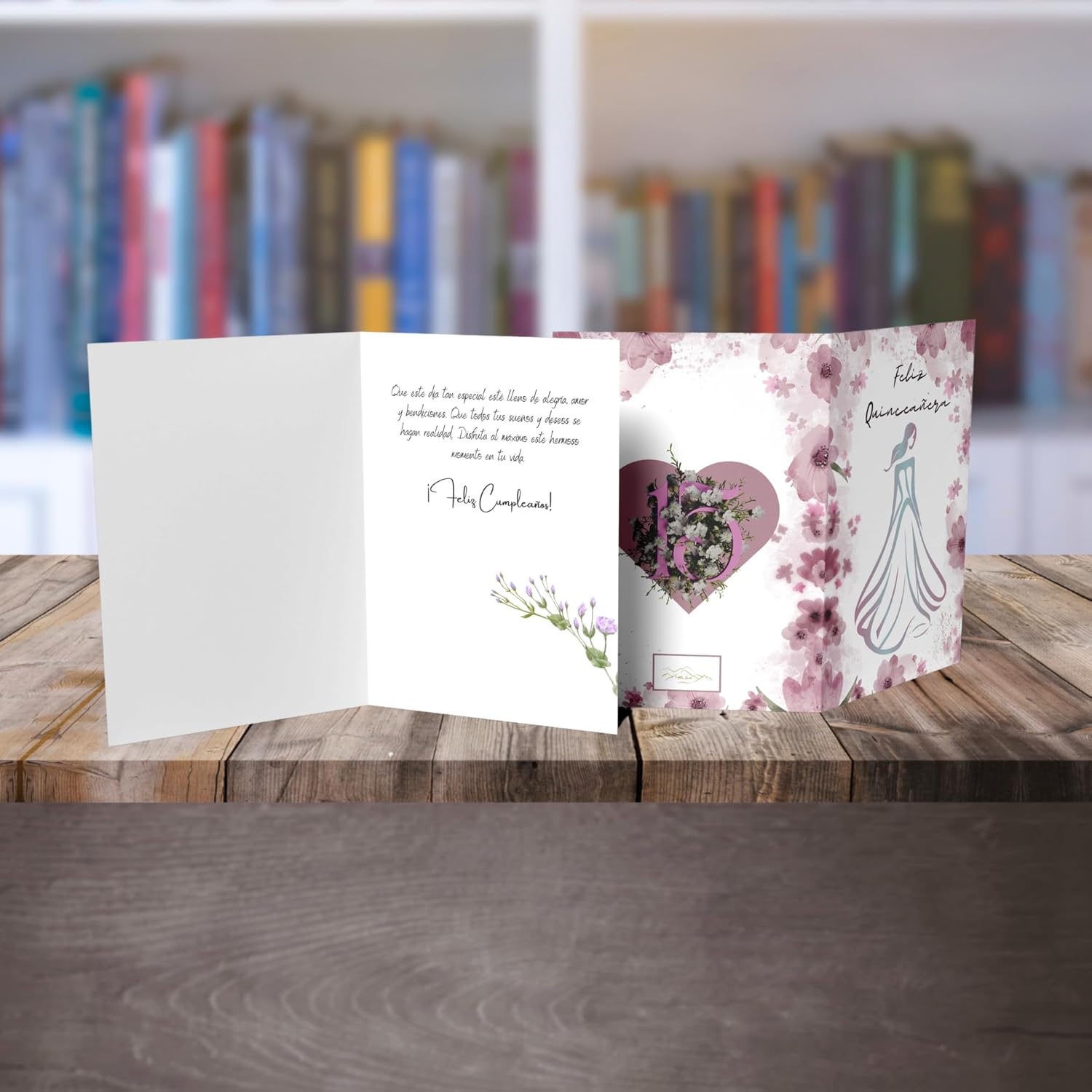 Quinceañera Birthday Card, Happy 15th Birthday Card, Tarjetas para 15 años - Image 2