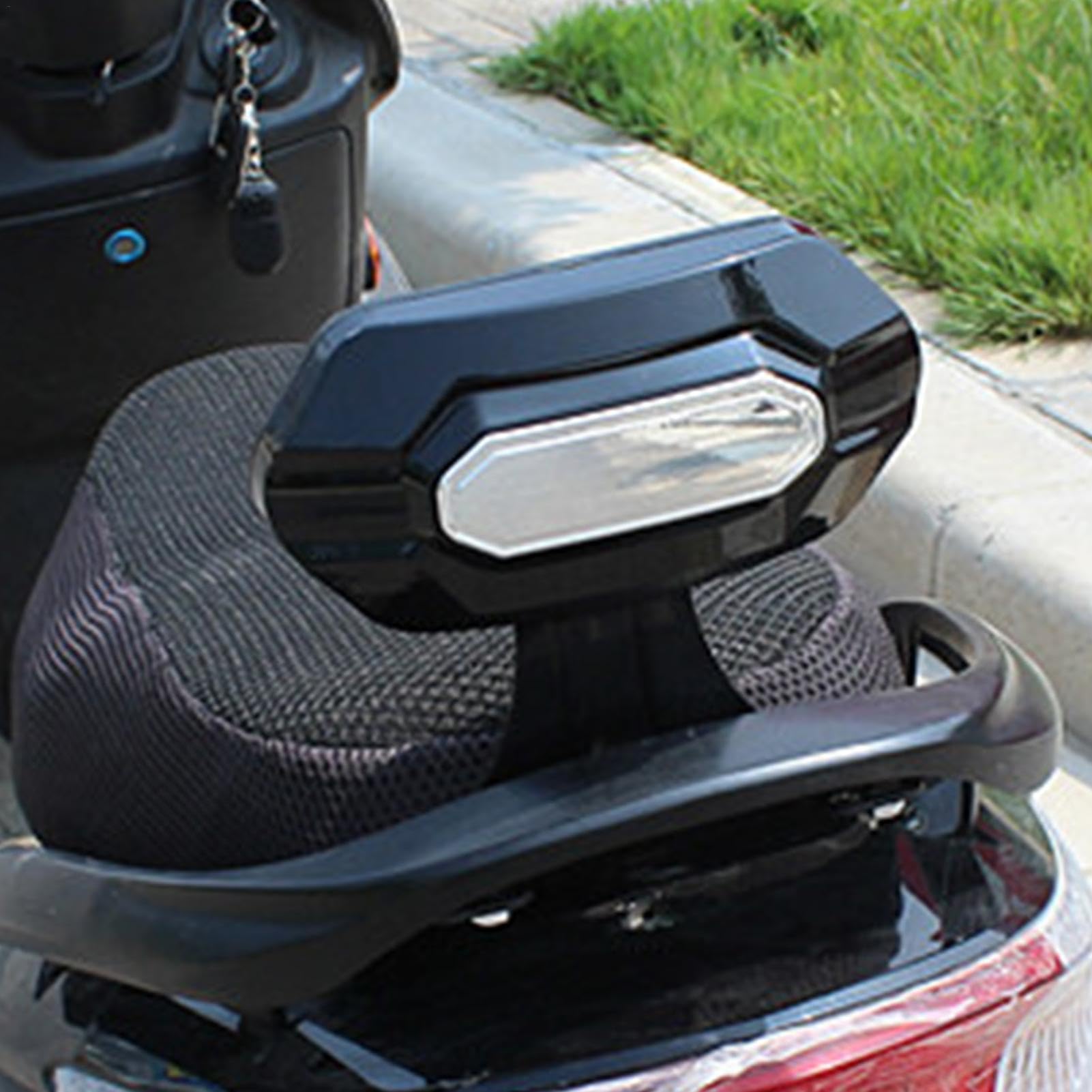 Dossier de moto | Coussin de soutien rembourré, siège de sécurité pratique pour moto, siège de sécurité pour passager