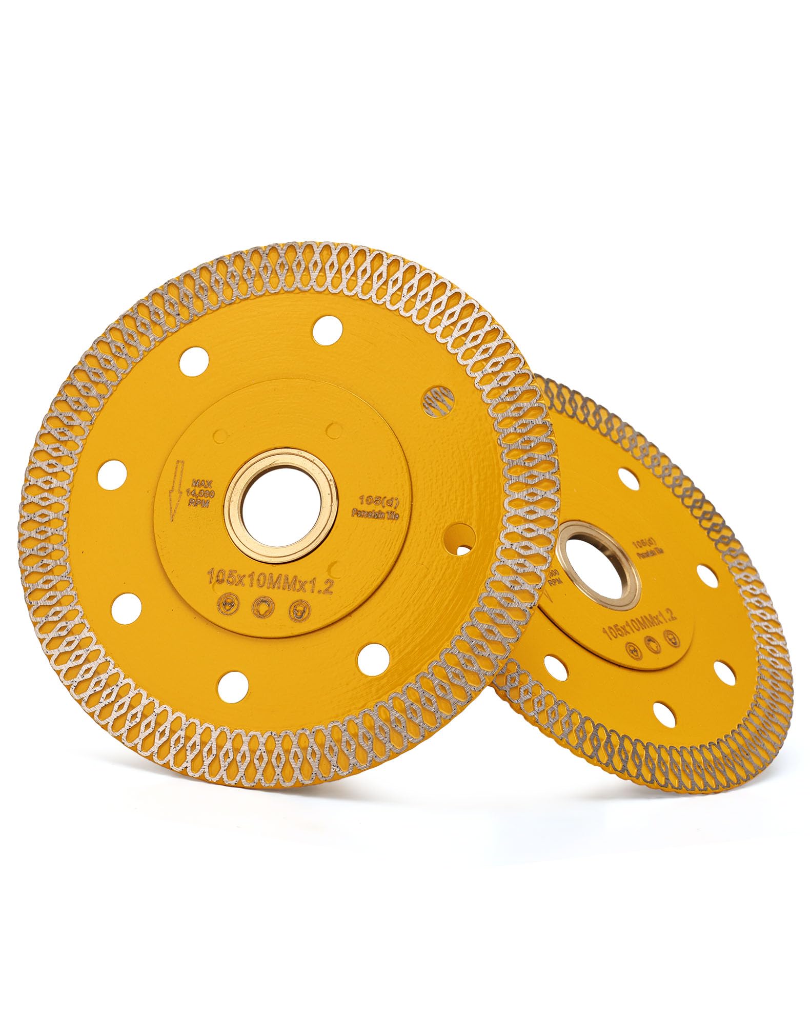 2pc/Lot 4 Inch Super Thin Diamond Saw Blade Porcelain Cutting Blade for Cutting Granite Marbles Tiles (4-2pc)…