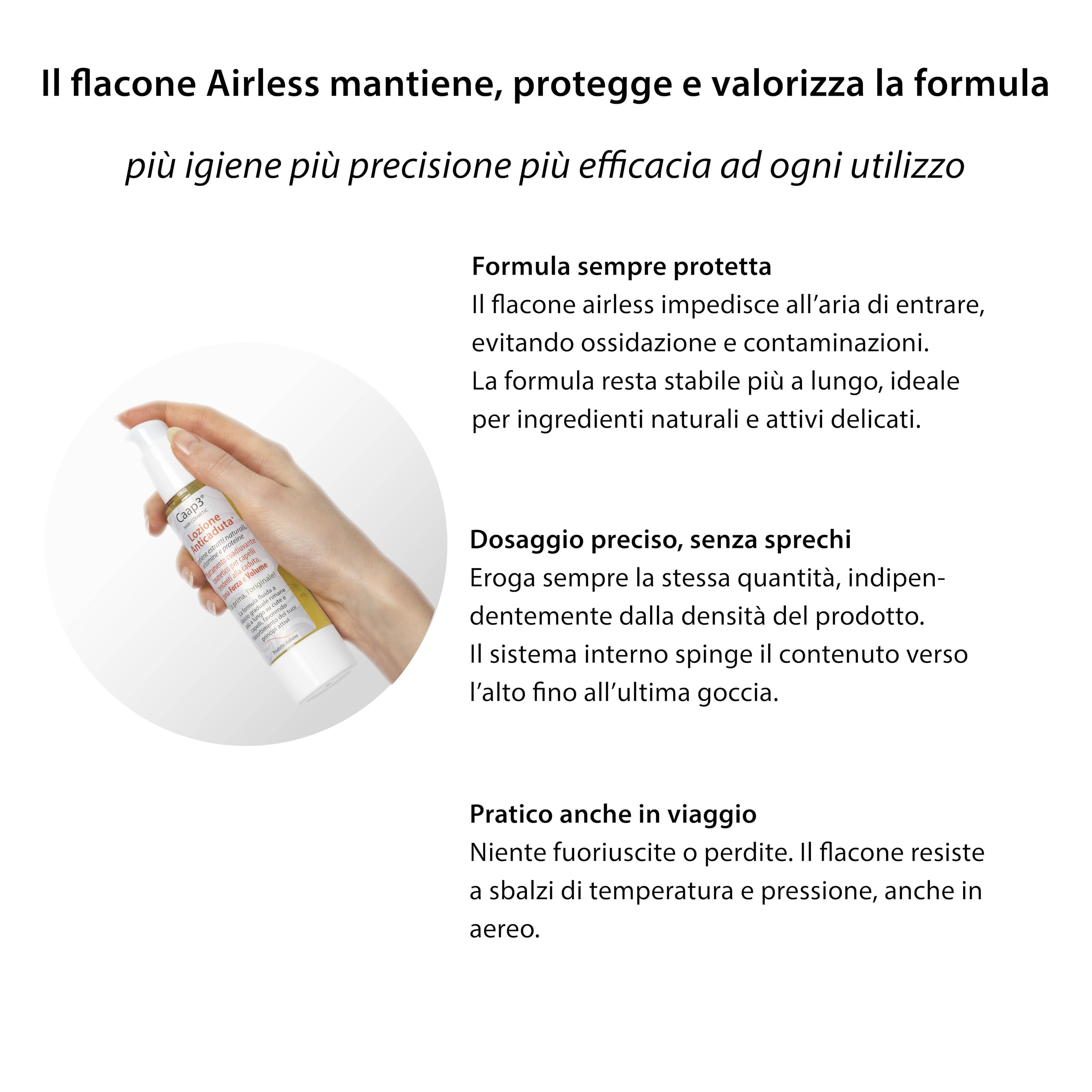 Lozione e Shampoo Anticaduta, la linea completa per cute e capelli. In OMAGGIO lo Shampoo Tutti i Giorni, pensato per accompagnare la normale routine di lavaggio nei diversi momenti dell'anno