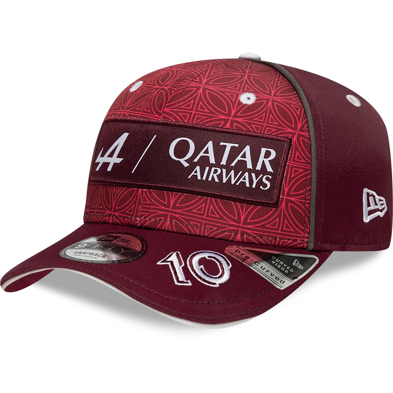 New Era 9Fifty Snapback Cap - F1 Alpine Qatar 2024 - M/L Black