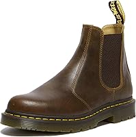Dr. Martens 2976 Chelsea Boots: Slip-Resistant GRIP-TRAX Sole, Cushioned All-Day Comfort, Unisex Originals