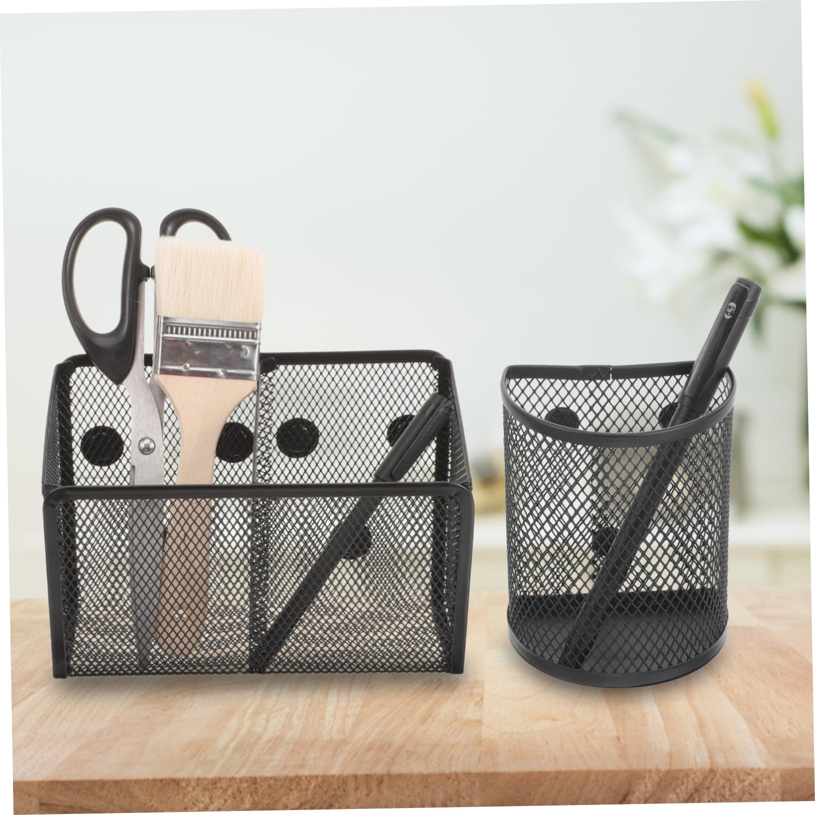 Lurrose 3 Set Portapenne Magnetico Assorbibile Scatola Portapenne Per Lavagna Scatola Per Gesso Di Capacità Per Penne Magnetiche Per Tre Set Di Penne 3 Pezzi * 3
