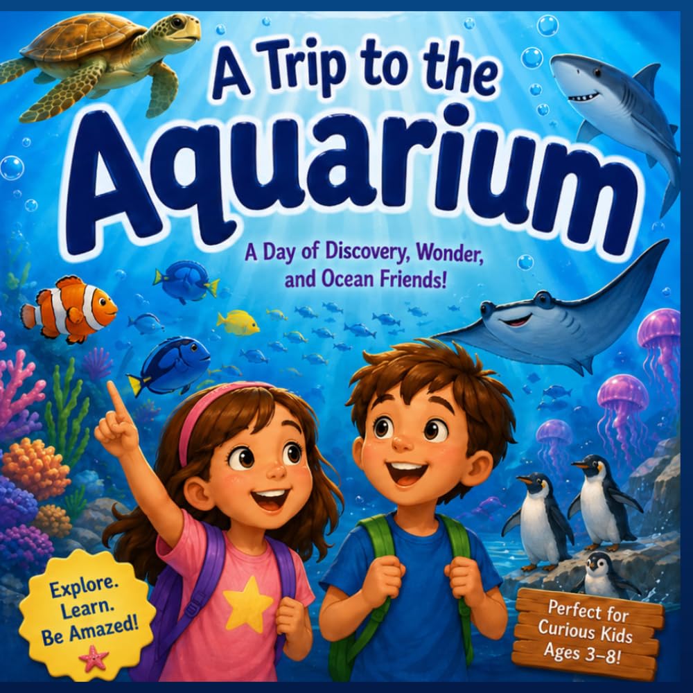 A Trip to the Aquarium: A Day of Discovery, Wonder, and Ocean Friends!