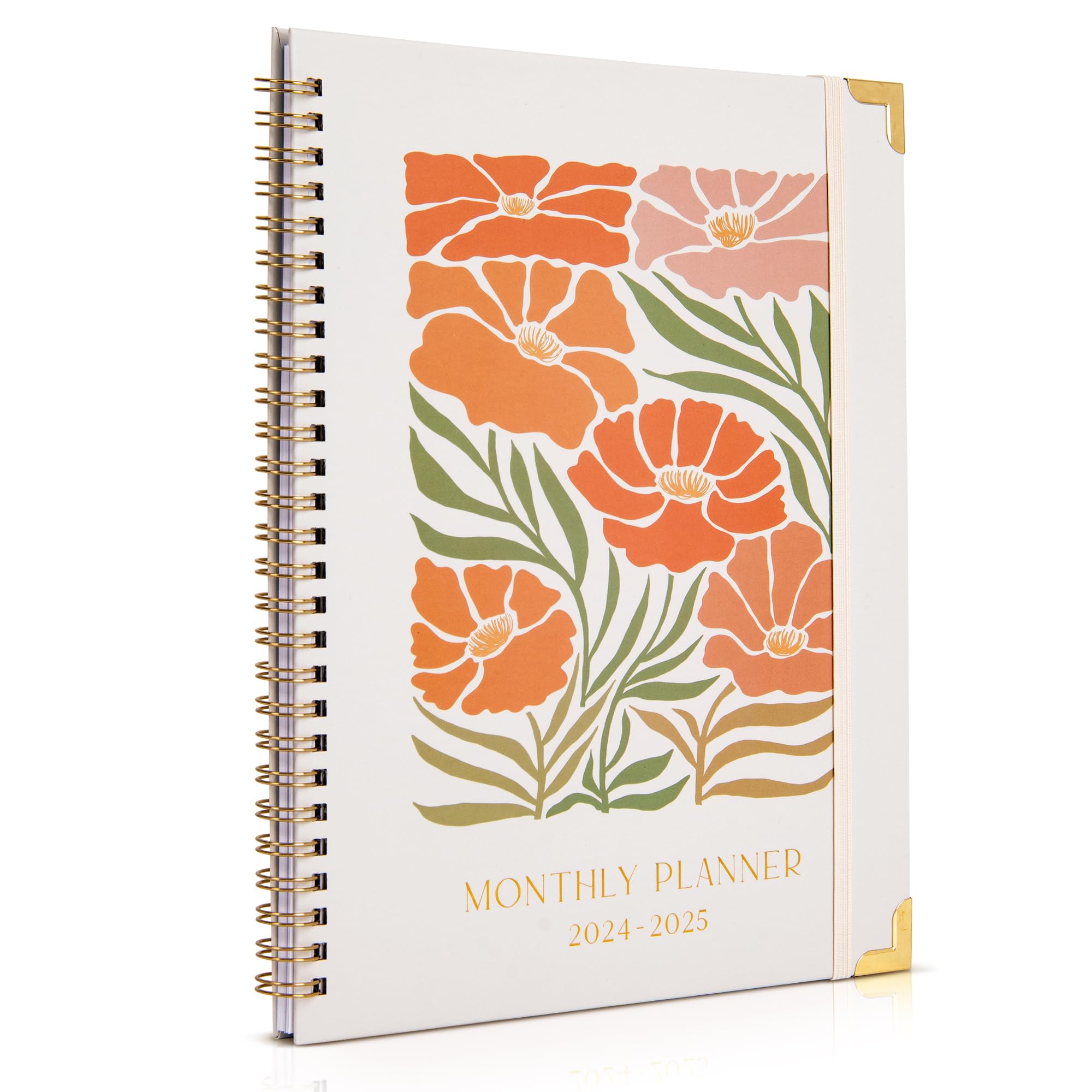 Beautiful 2025 Monthly Planner and Calendar Book - To Do List Notebook That Easily Organizes Your Tasks to Boost Productivity - Runs Until December 2025