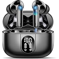 Nuovo Cuffie Bluetooth 5.4, Auricolari Bluetooth Stereo HiFi Con 4 ENC Microfoni Anti