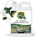 Natural Armor Animal & Rodent Repellent Spray. Repels Skunks, Raccoons, Rats, Mice, Deer Rodents & Critters. Repeller & Deterrent in Powerful Peppermint Formula – 128 Fl Oz Gallon Ready to Use