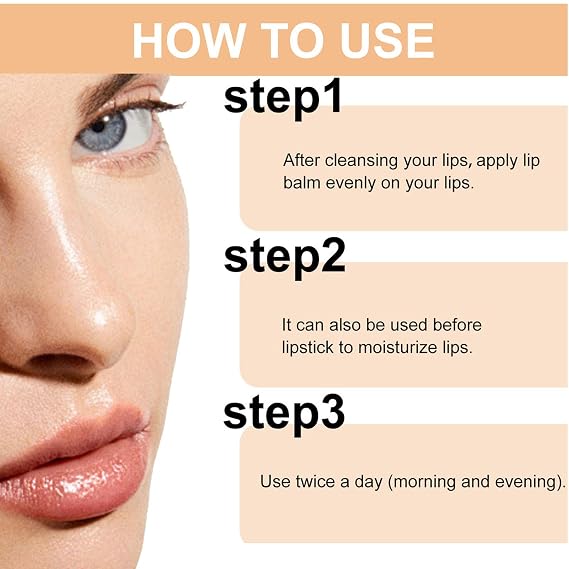 ARCHIDATE 2Pcs Turmeric Lip Balm for Dark Lips, Natural Turmeric Moisturizing Lip Balm for Smokers, Long-Lasting Moisturize Nourishes Softens Dry Chapped Dull Lips, Leaves Lips Looking Soft and Supple