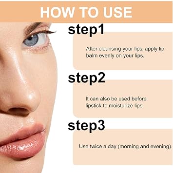 ARCHIDATE 2Pcs Turmeric Lip Balm for Dark Lips, Natural Turmeric Moisturizing Lip Balm for Smokers, Long-Lasting Moisturize Nourishes Softens Dry Chapped Dull Lips, Leaves Lips Looking Soft and Supple