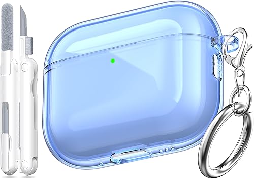 Miniatura 23 de Funda Transparente para AirPods Pro 3 2025, Grado Militar a Prueba de Golpes, TPU Suave Altamente Transparente Anti-Amarilleamiento para Funda
