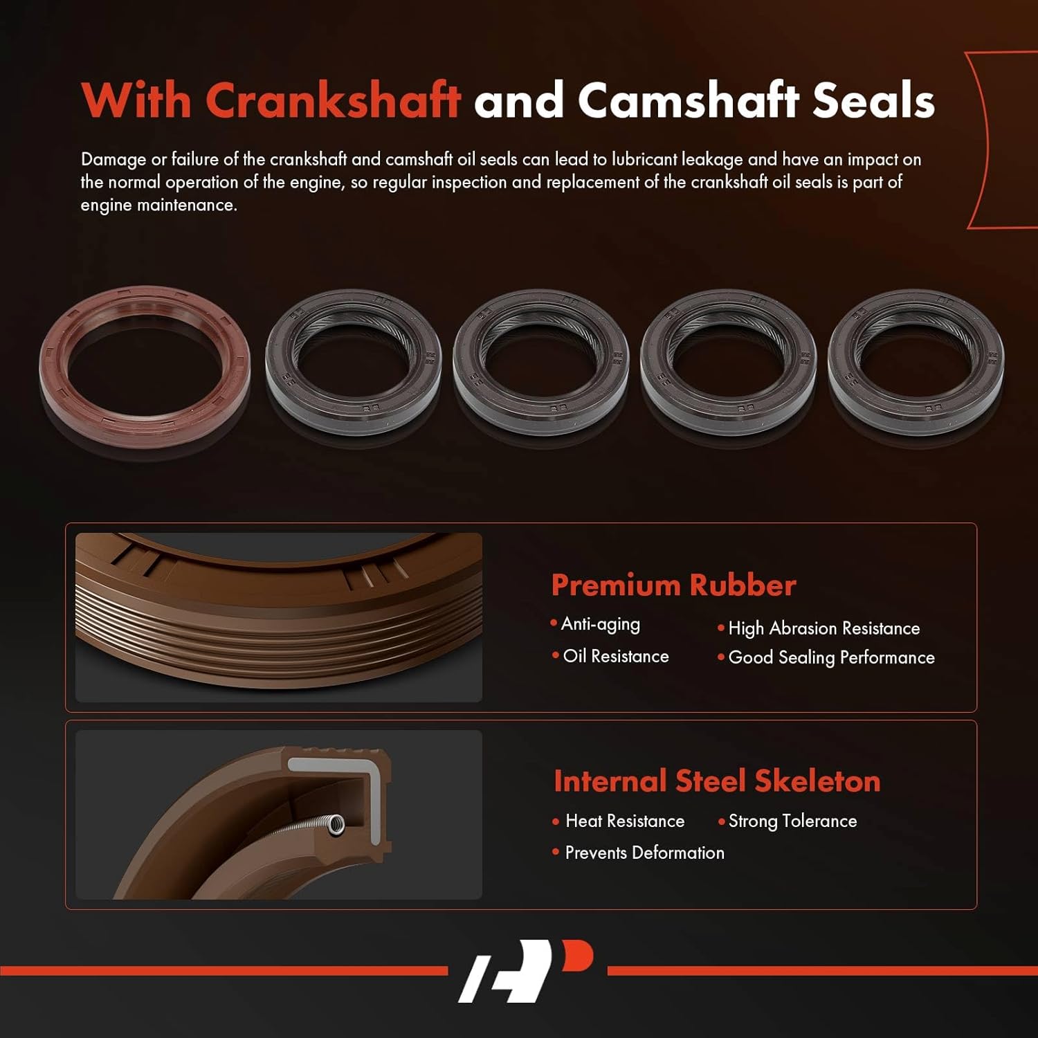 A-Premium Engine Timing Belt Kit Compatible with Ford Probe 1993-1997 & Mazda 626 1993-2002, Millenia 1995-2002, MX-3 MX3 1992-1995, MX-6 MX6 1993-1997 - 1.8L 2.5L