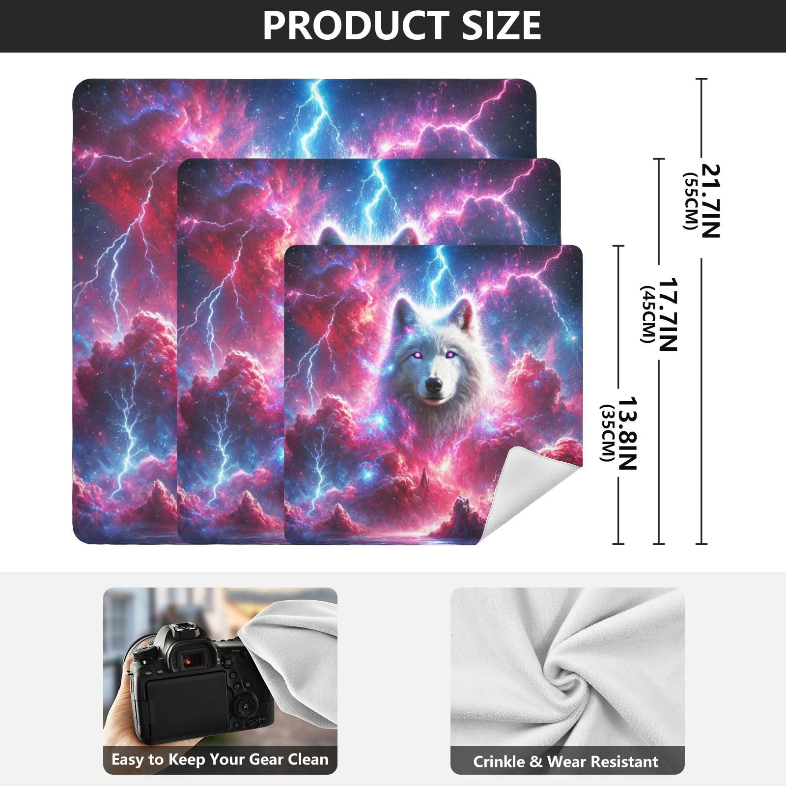 Joko Ivery Wolf Purple Protective Wrap 13.8