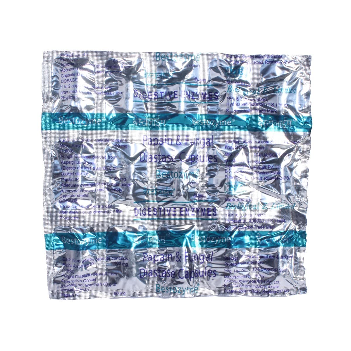 BESTOZYME - Strip of 15 Capsules