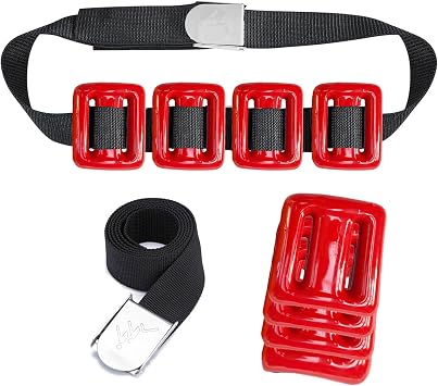 Dive Weights for Scuba Diving Weight Belt1lb-4.4lb / 0.5kg-2kg,Vinyl Scuba Weights, Coated Dive Weights,Coated Lead Diving Weights, Dive Belt Weights for Freediving, Spearfishing