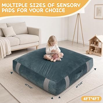 FINCOME Crash Sensory Pad for Kids Autistic Kids Landing Zone Sensory Tool