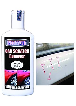 INDOPOWER HDCCc480 -CAR Scratch Remover 200gm. All Colour Car & Bike Scratch Remover Advanced Formula Rubbing Compound (Not for Dent & Deep Scratches).