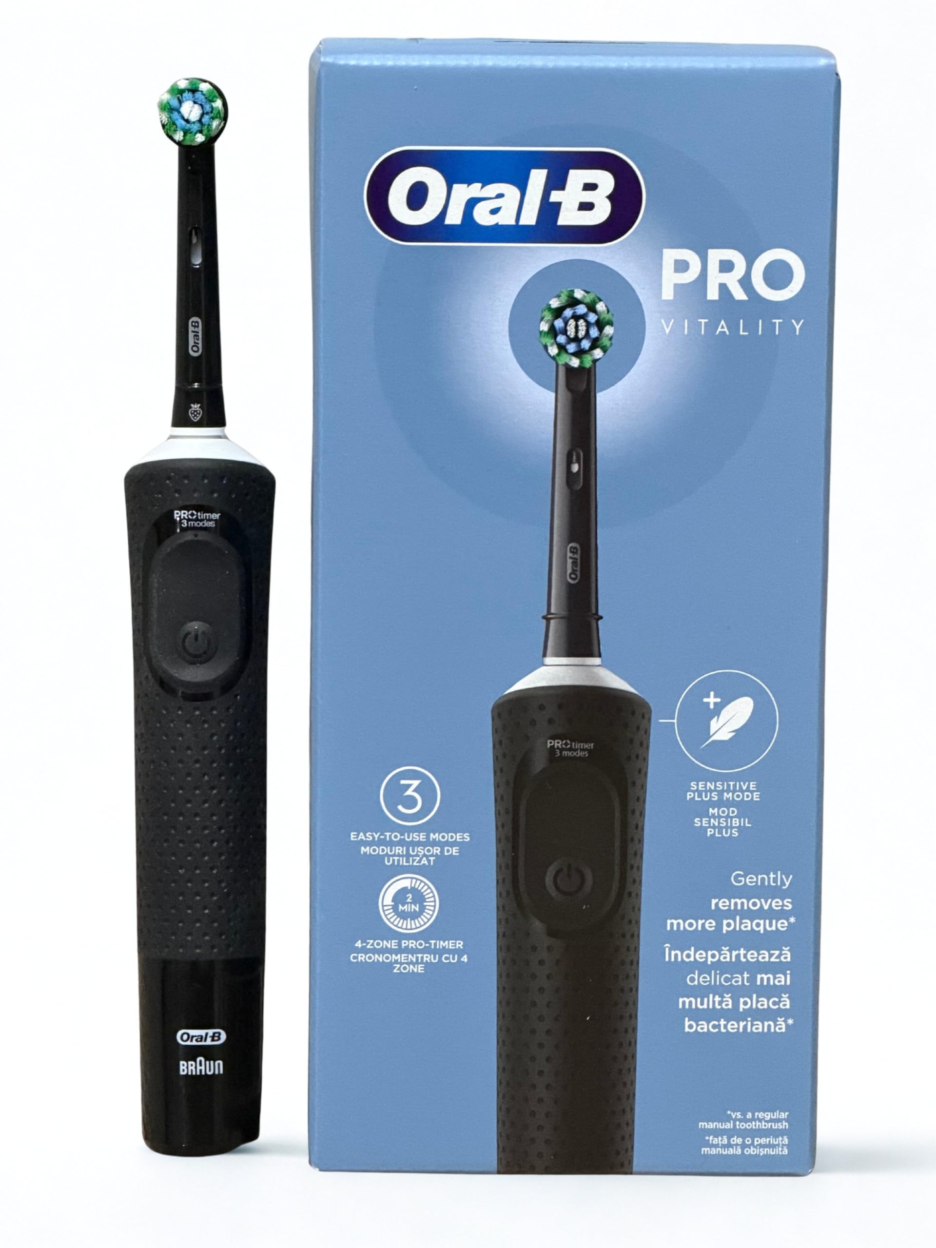 Oral-b Vitality Pro Rotating Electric Toothbrush Black