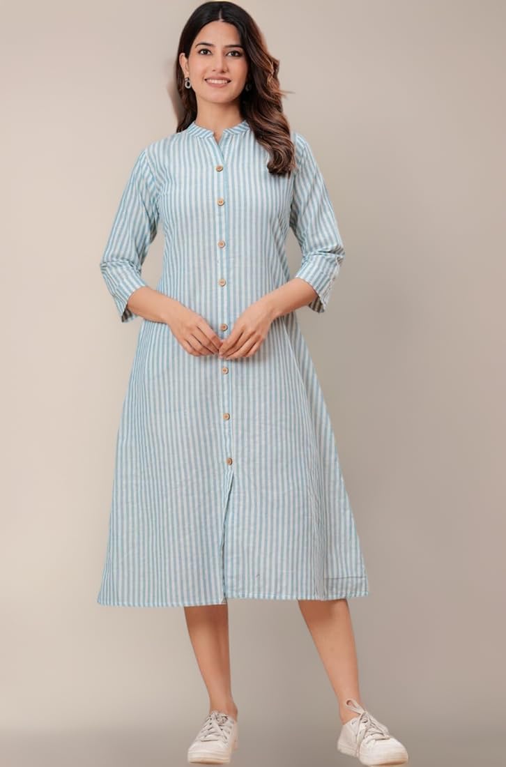 Herlipto PapillonStripeShirtDress FORHER
