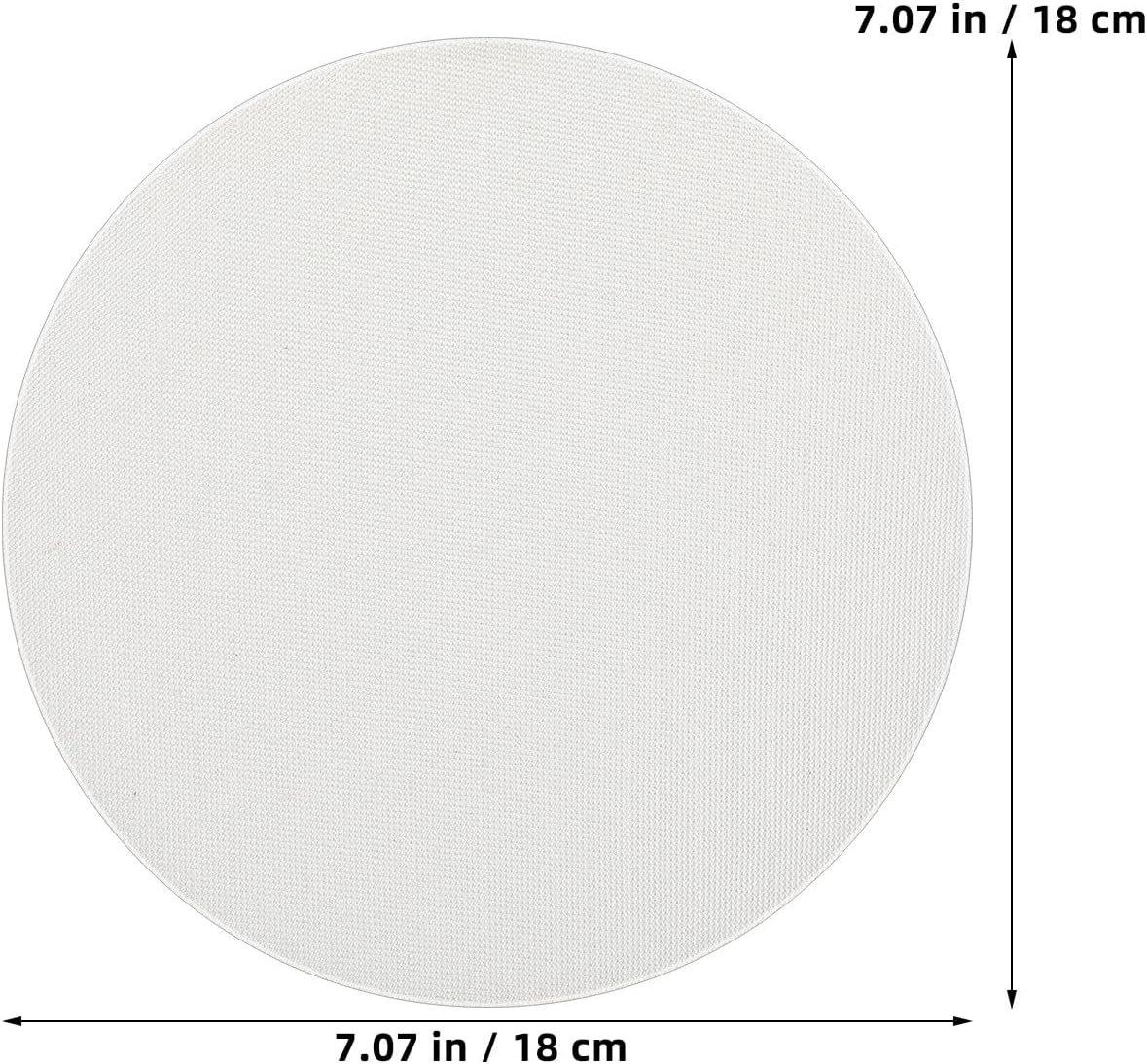 CLISPEED 2Pcs Light Diffuser Film 7.08In Anti-Glare Lamp Shade for Ceiling Lights Nursery Bedroom Living Room with 10 Stickers Soft Light Cover