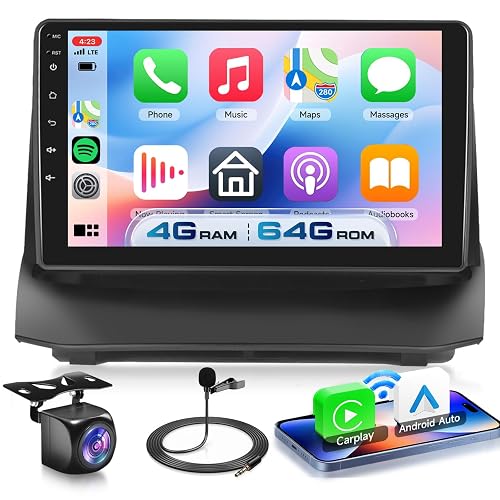 VECHTEL 4G+64G Autoradio Android 15 per Ford Fiesta 2009-2014, 9