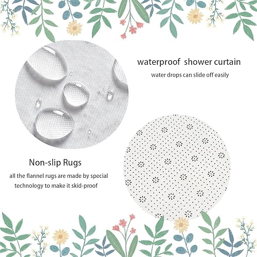 Miniatura 6 de Cortinas de ducha de gnomo de Navidad para baño, bonita decoración de baño de Navidad, bonitas cortinas de baño de gnomo de Navidad, cortina de baño