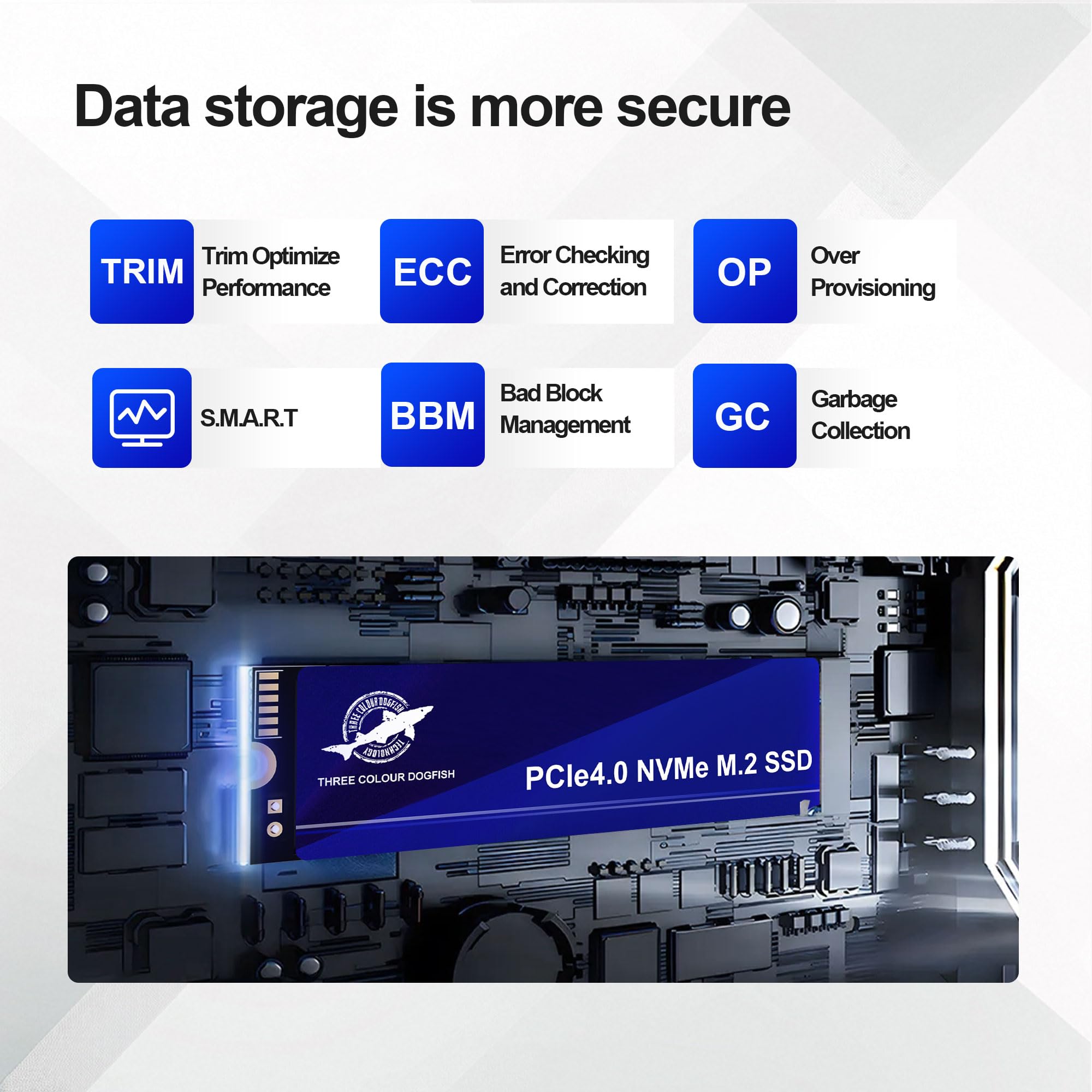 Amazon | Dogfish 256GB M.2 PCIe 4.0 NVMe SSD 2280 Gen 4x4 内蔵
