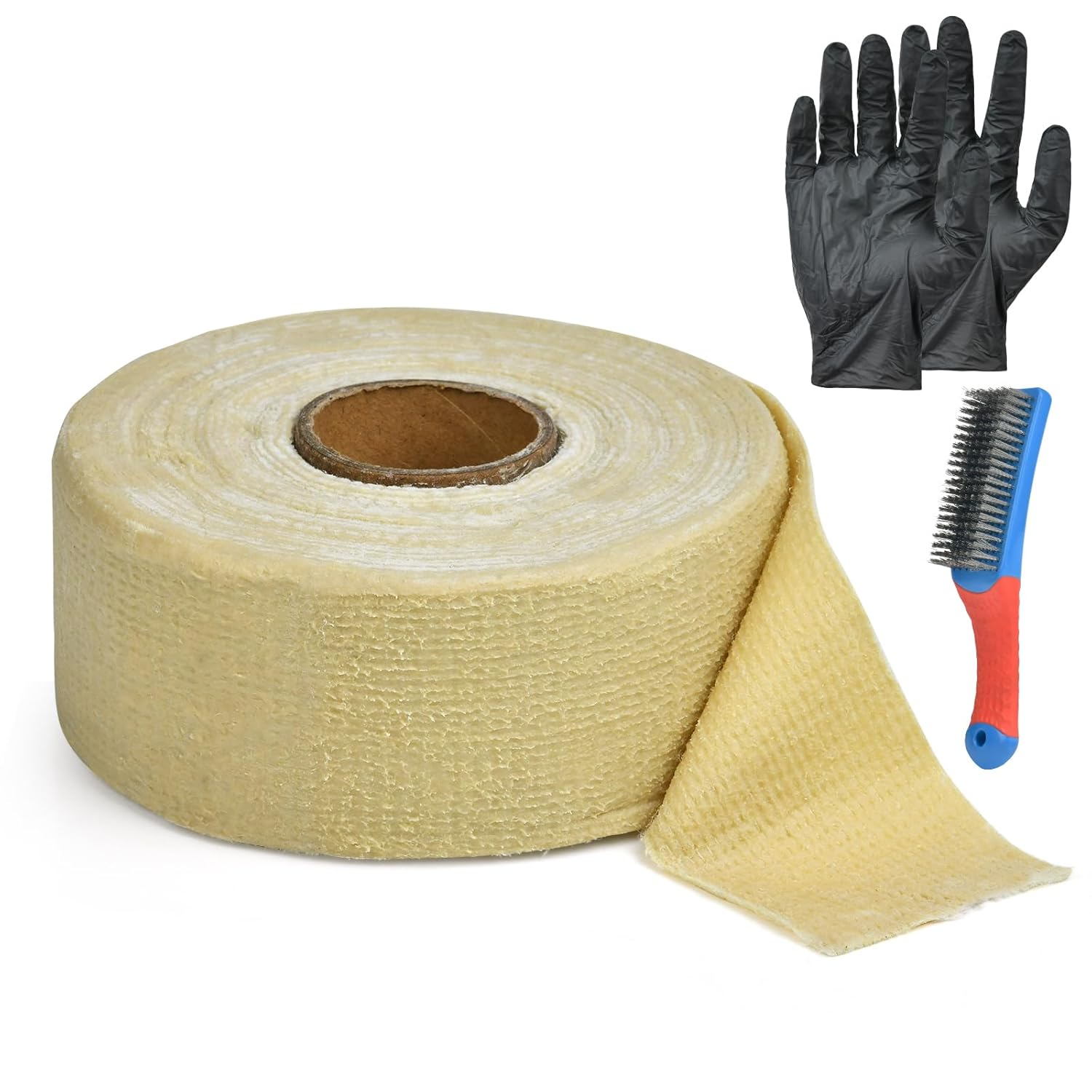 2”x33' Anti-Corrosion Pipe Wrap Tape,8 Pack Corrosion Protection Tube Tape for Grounding System Outdoor Underground Pipe,High Viscosity Yellow Oilcloth