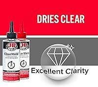 Vista 5 de J-B Weld Set epoxi ClearWeld de 5 minutos de tamaño profesional
