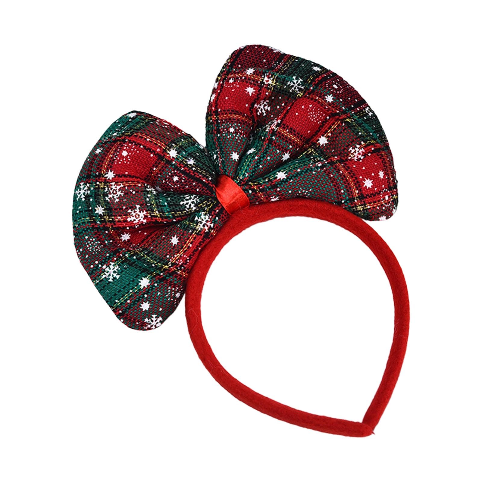 Kalttoy B 2024 Christmas Decoration Headband New Year Celebration Ig Ow Headwear Hair Decoration Headbands For Holiday Party Party Supplies Headpieces Hairbands Costume Accessories