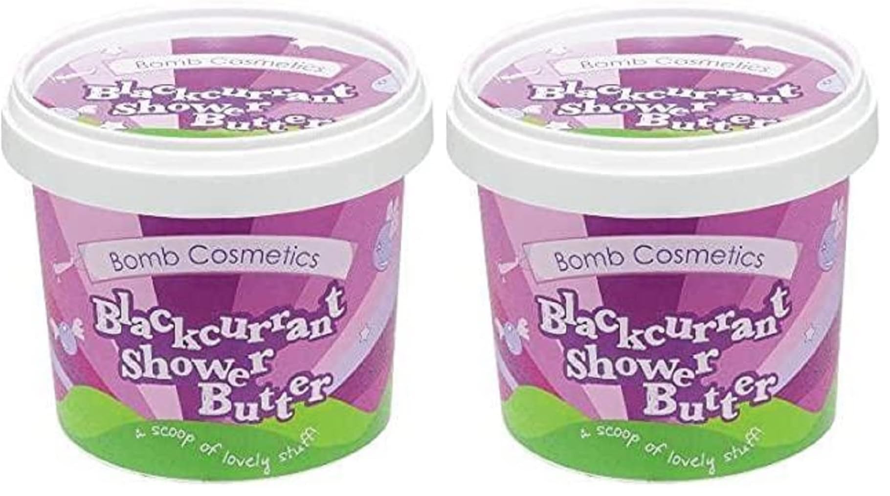 Bomb Cosmetics Blackcurrant Temizleyici Duş Kremi (320 g) (2 paketi)