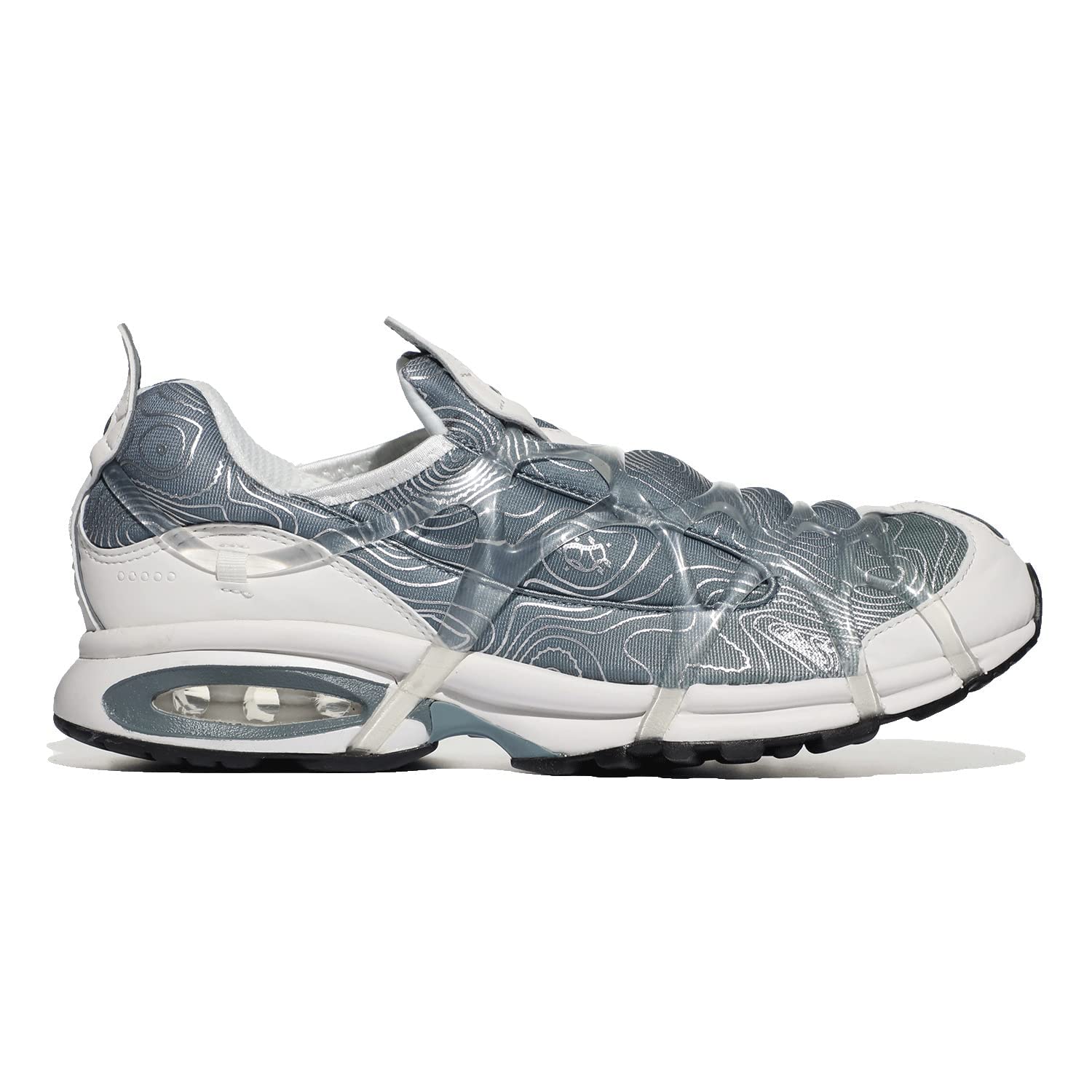 Nike Men's Air Kukini Sneaker, White/Grey/Navy, 8.5 UK