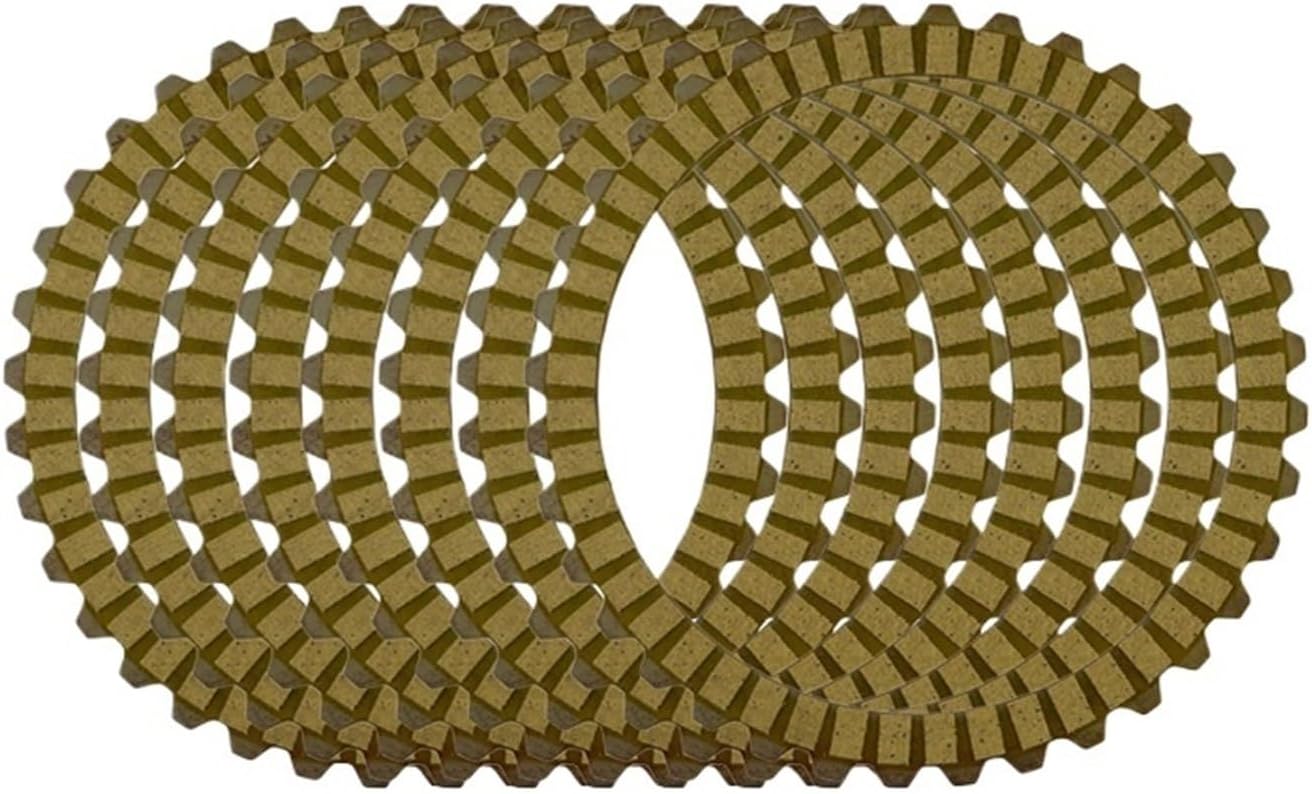 Motorcycle Accessories Clutch Friction Disc Plate Kit Compatible With HARLEY XL883 XL1200X FLHRI FLSTN FLSTC FLHR XL1200V FXD EFI FLHTCUI(Clutch plates kit)