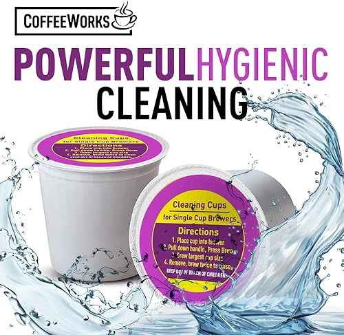 Miniatura 3 de Tazas de limpieza para máquinas de café Keurig, fórmula segura, no tóxicas, eliminadoras de manchas, inodoras y biodegradables compatibles con