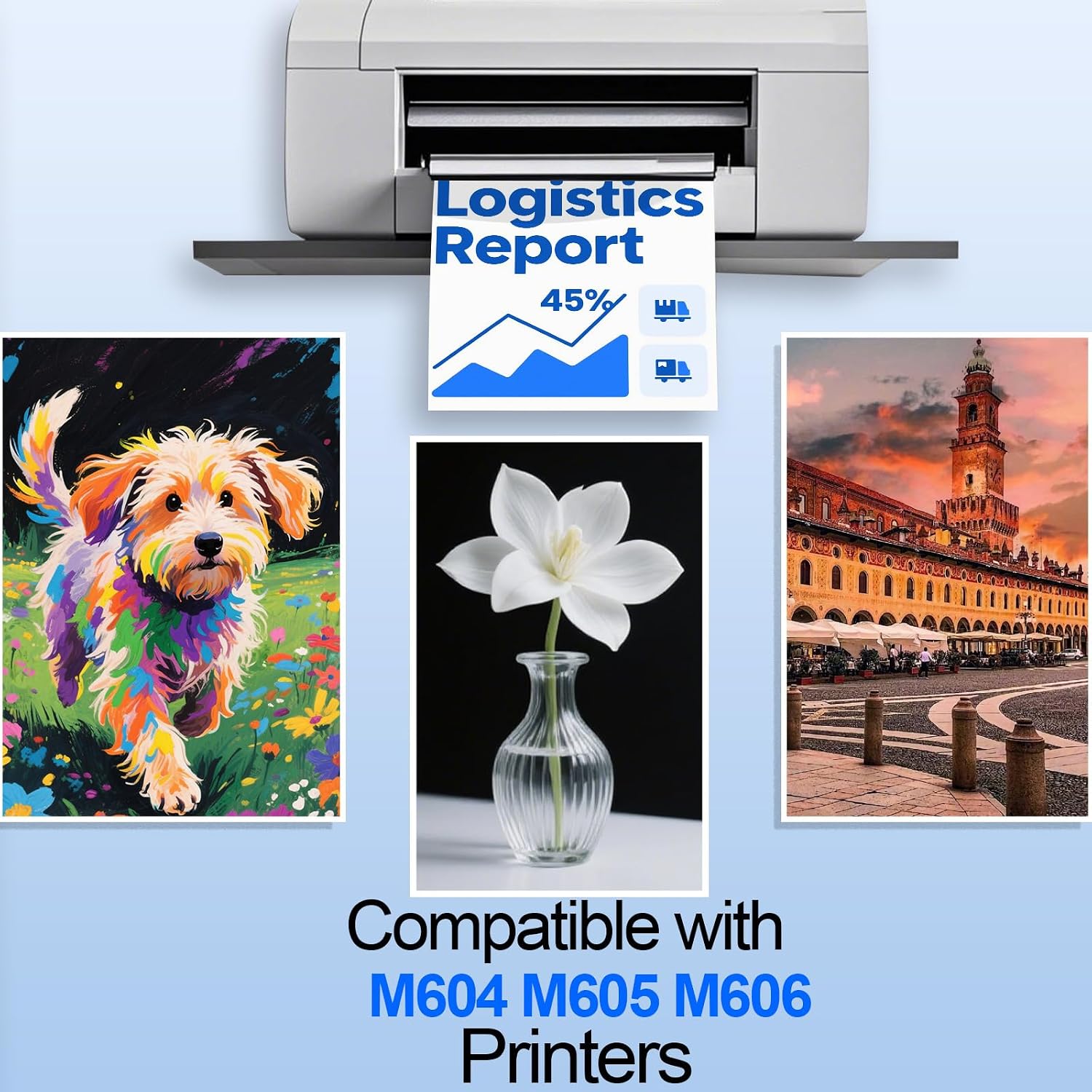 F2G76A(E6B67-67901, F2G76-67901) Maintenance Kit Use for Enterprise M604 M605 M606 Printers ,Includes RM2-6308 Fuser Unit, Transfer Roller & Tray 2-6 Rollers(110V/120V)