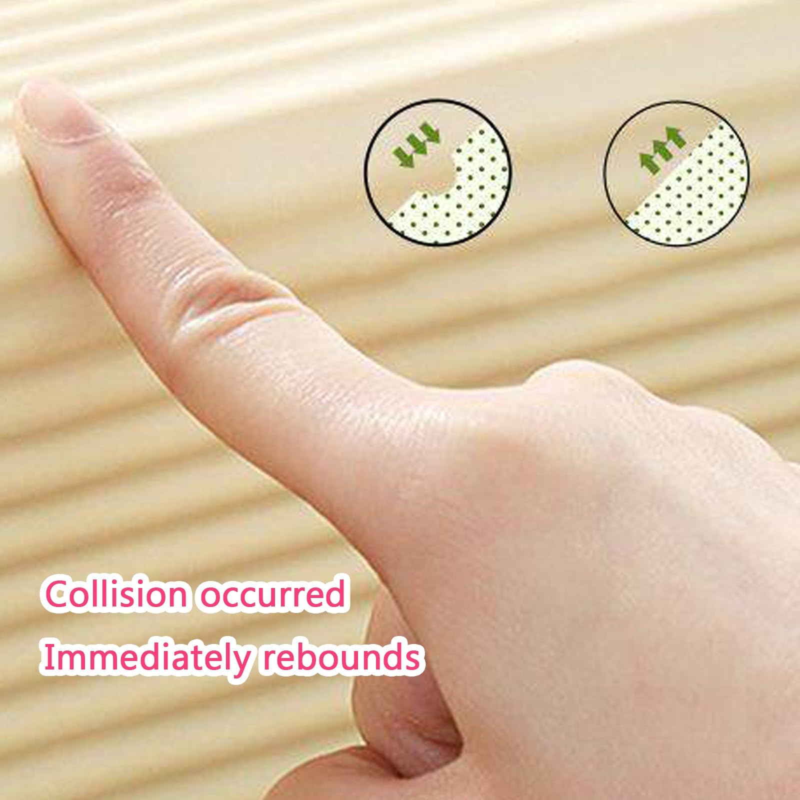 2 m, 5 m, 10 m, 20 m, Protezioni angolari resistenti, Schiuma ad alta densità, Forma a W, Non tossico e sicuro, for mobili e tavoli for il rientro a scuola(Light green,10M)