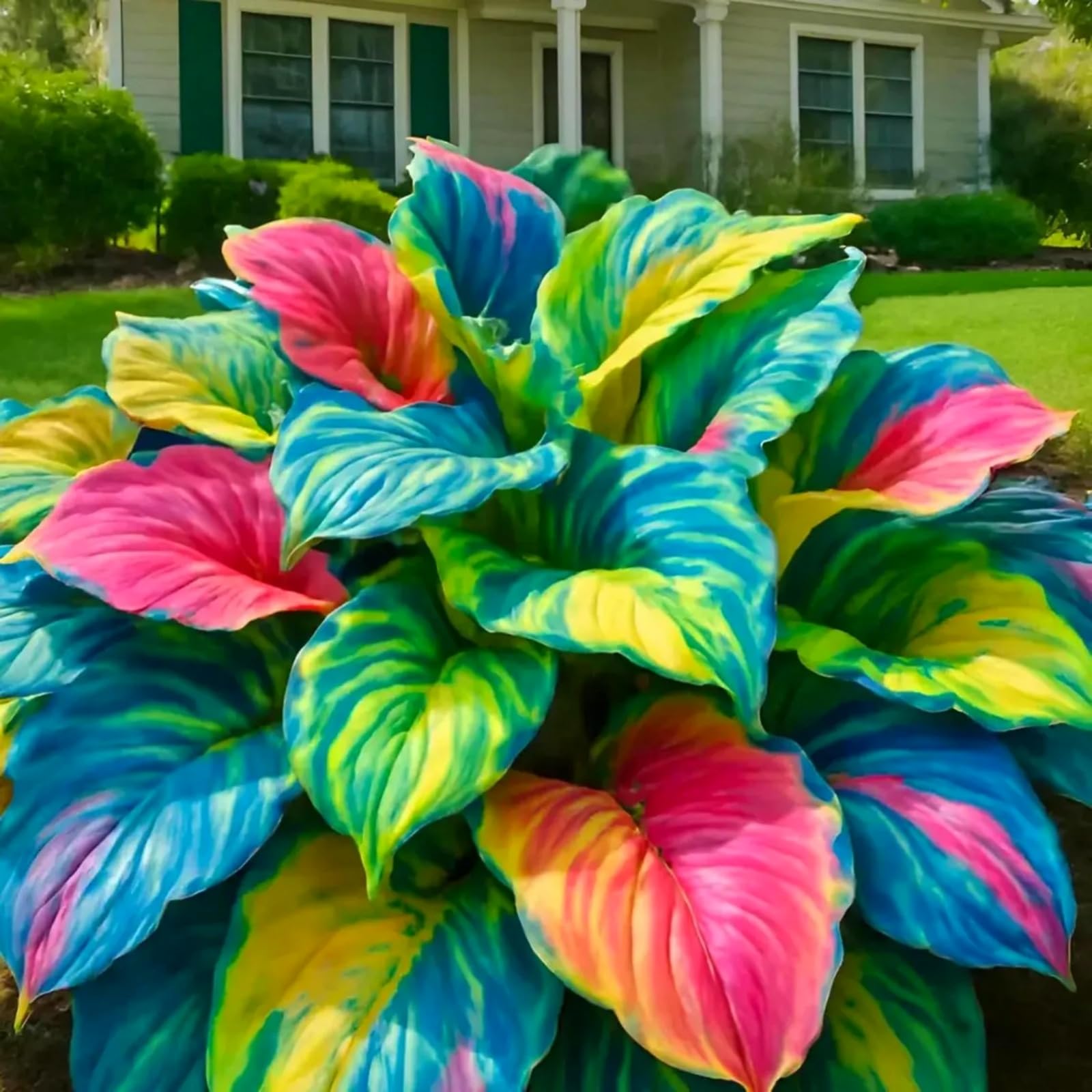 Perennial/Butterfly Flower//Hostas rhizomes/Excellent Display/Hosta Bulbs for Planting Now UK-4Bulbs -e