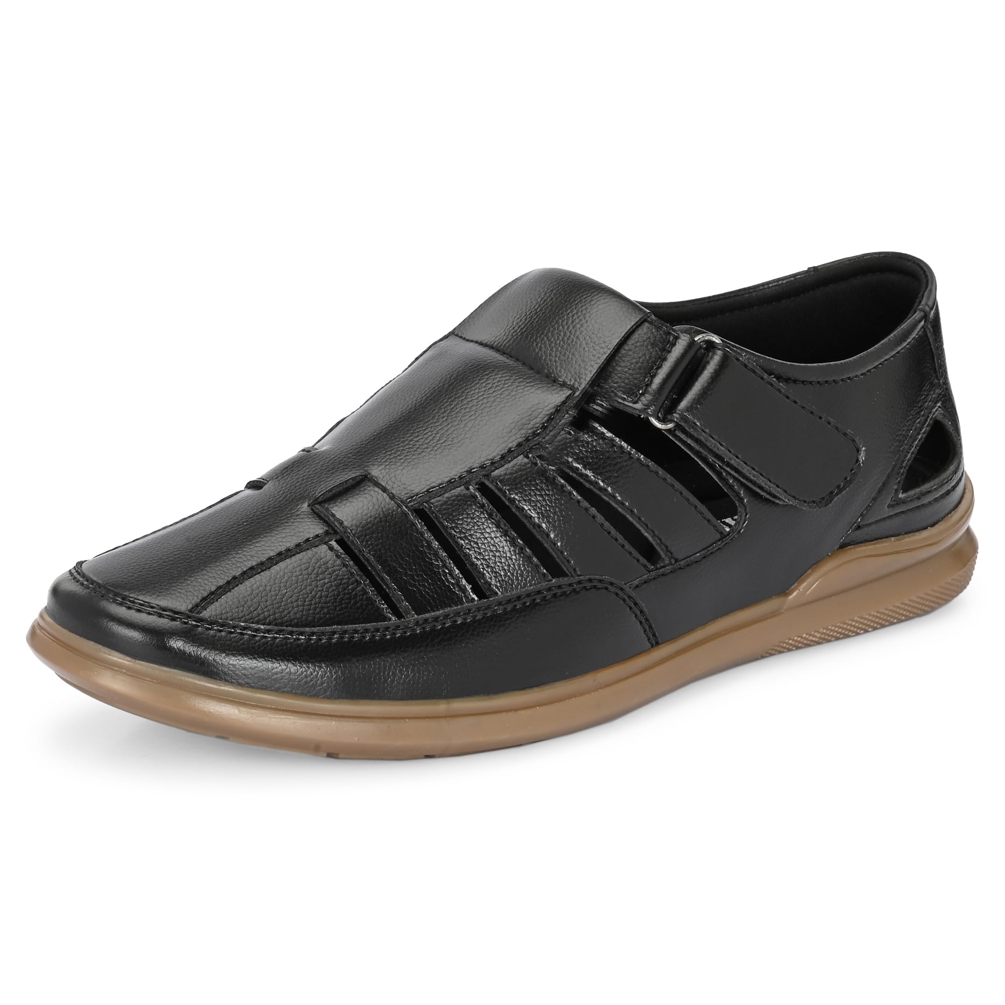 centrino Men’s Fisherman Sandals | Stylish Closed-Toe Design | Soft Cushioned Footbed | Genuine-Look Upper | Comfortable for Daily & Outdoor Wear (9489)-picture-18