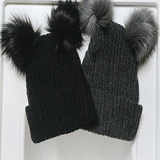 ايس كاب من الصوف للاطفال - خامة مميزة - ايس كاب مقاس واحد (رمادي غامق)