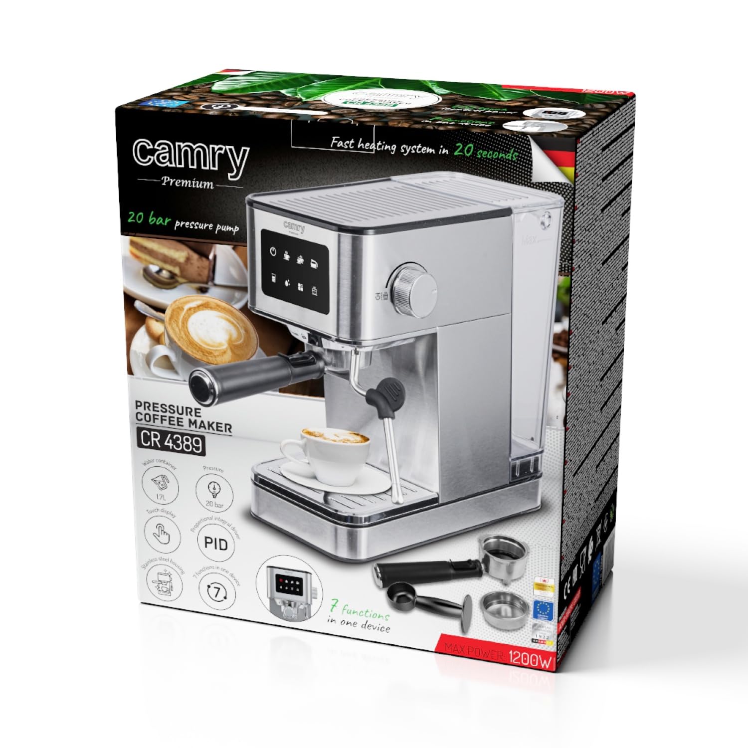 CAMRY CR 6323 Piec do pracy 2200W