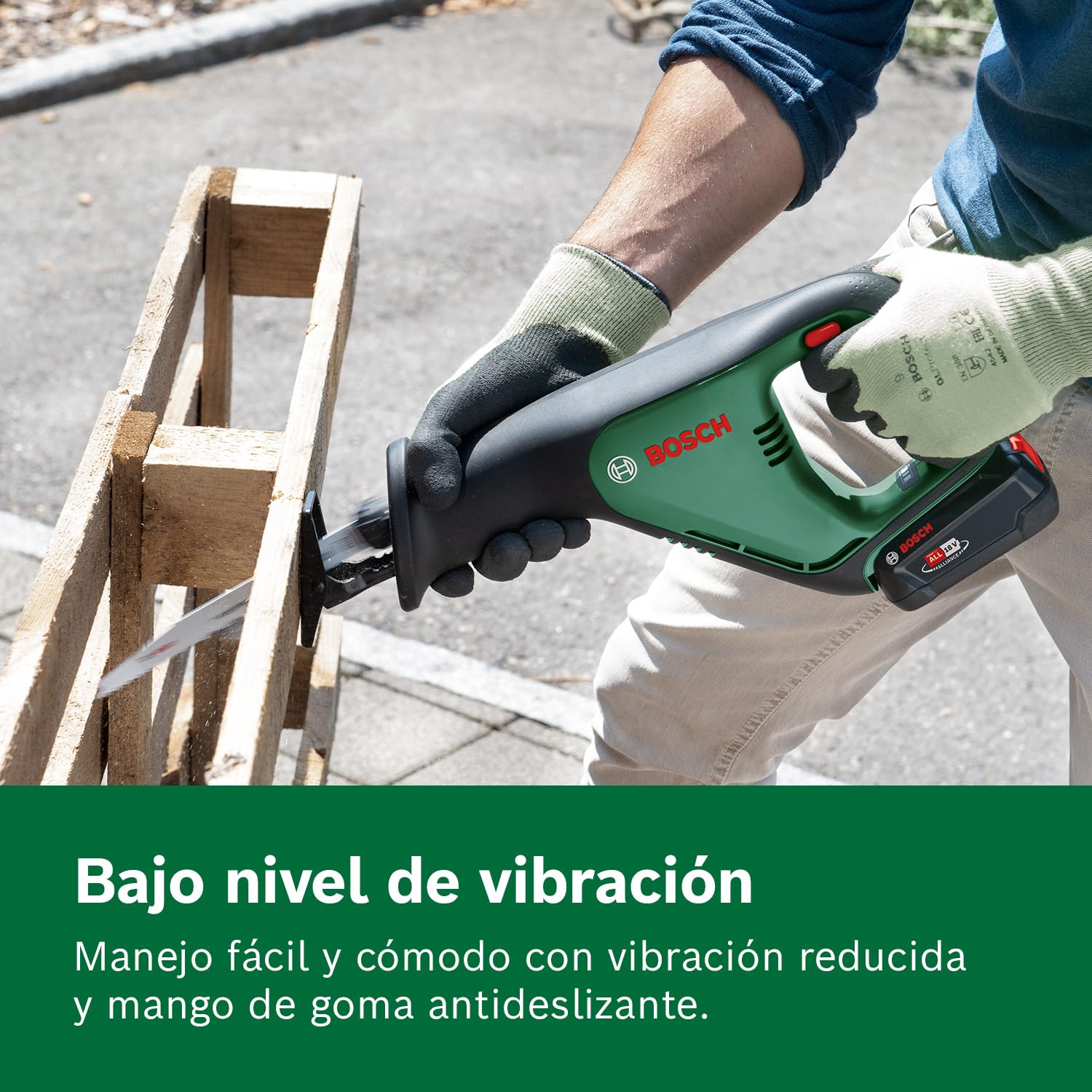 Bosch sierra sable a batería AdvancedRecip 18 (sin batería, sistema de 18 V, en caja)
