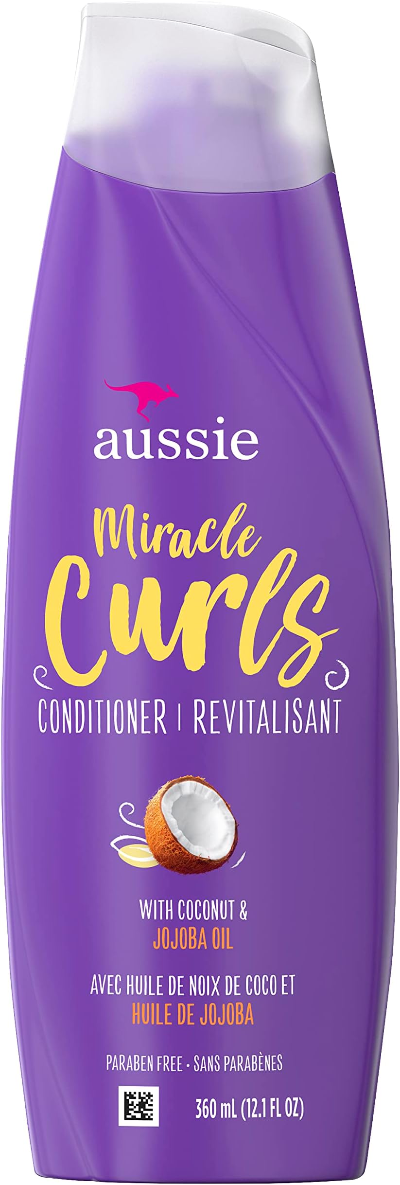 Aussie Miracle Curl Conditioner, 12.2 fl oz (360 ml)