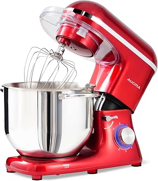 Aucma Stand Mixer, Large Food Mixer with 7.5L Bowl for Family Baking, 1400W
