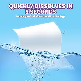 Laundry Detergent Sheets - 240 Loads Girls Lavender Laundry Sheets for Dorm,College,Home, Hotel,Apartment,Camping,Cruise,Road Trip,Beach Vacation,Backpack,Small Space, Family School Travel Essentials